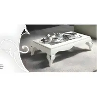 AEA Table basse salon Design Tables Meubles Table de Luxe Table d'appoint Bois Moderne