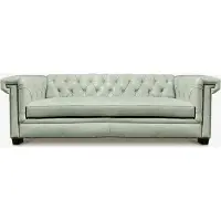 Xl Moebel Gmbh Canapé Chesterfield de luxe, revêtement en cuir, ensemble de sièges, modèles 3 places