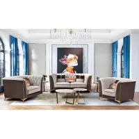 AEA Dreisitzer Sofa 3 Sitzer Designer Ledersofa Dreisitzer Italienische Stil Möbel