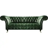 AEA Chesterfield Sofa Dreisitze Design Möbel Wohnzimmer Luxus Couch Polstermöbel