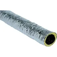 Aldes Gaine Vmc Aluminisé Isolée 25mm ø160 Mm - 6 Mêtres -
