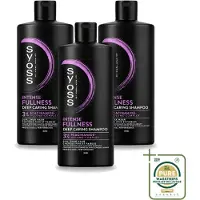 Syoss 3 flacons de shampooing Intense Fullness - 440 ml chacun - Pack économique - 3 pièces