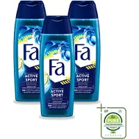 Fa Pflege 3 vaporisateurs deodeurants Fa Men Active Sport - 150 ml - Lot de 3