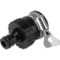 Markenlos Raccord universel pour robinet - Adaptateur pour tuyau de jardin - Raccord pour tuyau de jardin - Jardinage - Lavage automobile