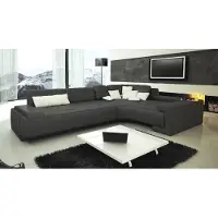 AEA Leder Modern Couch Wohnlandschaft Ledersofa Sofagarnitur Sofa L-Form Rot Ecke