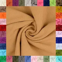 OEM Tissu tricot fin, extensible, idéal pour l'habillement. Largeur : 34 cm. Composition : 95% coton, 5% Élasthanne. Couleur : caramel. Longueur : 0,5 mètre