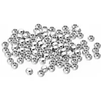 Markenlos Tuyau en silicone - Lisse et rond - Diamètre extérieur de 3 mm et diamètre intérieur de 1,5 mm - Vendu à l'unité