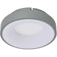 Alpinaluz Plafonnier LED Design 28W circulaire métal Ø30 cm 3000K-4000K-6000K au choix Pilote Philips 3500lm CRI 85 pas de scintillement