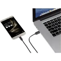 Renkforce CONRAD RF-4536472 Câble USB 0,3 m USB 3.2 Gen 2 (3.1 Gen 2) USB A USB C Schwarz (RF-453647)