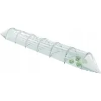Prosperplast Floo Tunnels tunnel en papier d'aluminium 240 cm vert