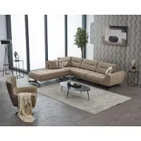 Xl Moebel Gmbh Garnitur Sofa Ecksofa L-Form Sessel Polstersofa Beige Couch Stoffsofa