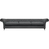 AEA Sofa Dreisitze Couch Polstermöbel Wohnzimmer Textil Möbel Chesterfield