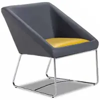 AEA Luxus Einsitzer Sofa Couch Polster Sessel Möbel Wartezimmer Büro Einrichtung