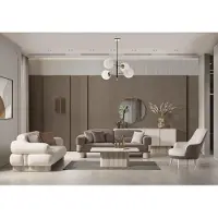 AEA Polstergarnitur Couch Set Sitzmöbel Sofa Kombination Sitzgruppe Wohnlandschaft