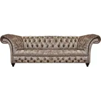 AEA Sofa Couch Dreisitze Modern Luxus Sitzmöbel Einrichtung Wohnzimmer Chesterfield