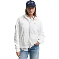 Gant Veste de survêtement blanc naturel