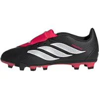 Adidas Chaussures de football pour enfants, unisexe, Predator Club, languette repliable, crampons pour terrains fermes/multi-surfaces