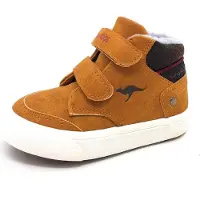 Kangaroos Baskets montantes enfant KAVU PRIMO garcons - Marron - 29