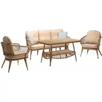 Xl Moebel Gmbh Outdoor Möbel Loungemöbel Gartenlounge Außenmöbel Sofa Couch Terrassen 4tlg