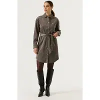 Garcia femme Robe, XL, Gris