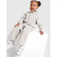 Nike Girls' 1/4 Zip Tracksuit Infant - Beige, Beige