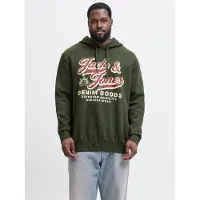 Jack & Jones Sweat à Capuche Logo 2 Plus Size
