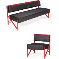 AEA Sofagarnitur Polstergruppe Sitzensemble Set Sofa Couch Sitzkombination 3+1 Couch