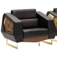 AEA Elegant Sessel Relax Couch Bequem Kunstledersessel Arbeitszimmer Wohnzimmer