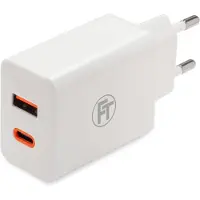 FeinTech NLG00833, chargeur USB-C 30W, adaptateur secteur PD, charge rapide, ports USB-A et USB-C