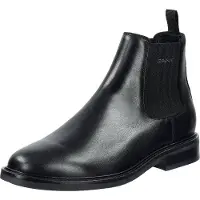 Gant Bottes Chelsea Herren, en cuir lisse noir, taille 44