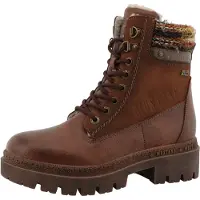 Mustang Bottines à lacets marron