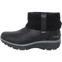SKECHERS Damen Stiefelette Schwarz Easy Going Cozy Habit 168193/BLK