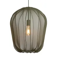 Light & Living Suspension verte Plumeria Ø 42cm