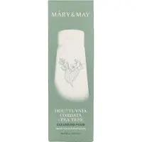 MARY & MAY - Houttuynia Cordata + Tea Tree Cleansing Foam - Mousse nettoyante