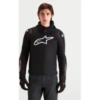 Alpinestars Veste Zaca V2 Imperméable Black Red Fluo