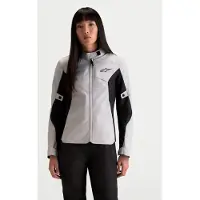 Alpinestars Stella C-1 Imperméable Veste textile Gris/Noir XL femmes