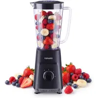 Tomado TTB1001B - Blender - 1 litre - 2 vitesses - 300W - Mode Pulse - Noir