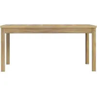 Como Table a manger extensible ouverture synchronisée - - Chene - Rectangulaire - 160/207 x 90 x 76,6 cm