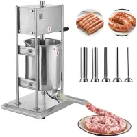 Vevor Poussoir à Saucisses Manuel Capacité 10 L