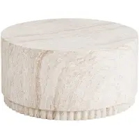 House Nordic Ronja table basse de jardin Ø75cm naturel.