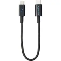 Amazon Basics Câble USB-C vers Micro USB 2.0 de base pour smartphone - 15,2 cm, noir