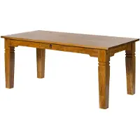 MASSIVMOEBEL24.DE MASSIVMOEBEL24 | Table à manger 140x90 Acacia laqué Miel OXFORD #0602