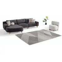 AEA Ein elegantes, geräumiges Ecksofa für alle, die hochwertige Details schätzen.