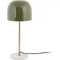 Present Time Leitmotiv - Lampe de table Manta - Vert - Ø20cm Lampe de table - Lampe de chevet, salon, chambre à coucher