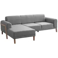 AEA Ecksofa in Anthrazit eine Kombination aus Eleganz und Funktionalität