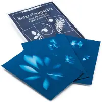 B.I.G. Papier photo solaire Astromedia, 14 x 19 cm, 20 feuilles