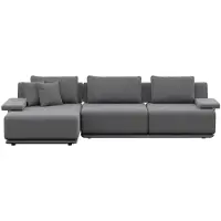 AEA Ecksofa für Wohnzimmer Ästhetik ohne Überlastung