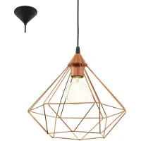 Eglo Suspension Tarbes D32,5 cm cuivre 94194
