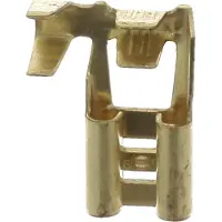 Restagraf Connecteur à sertir, femelle, 6,35 mm x 0,8 mm, pour câbles de 1 à 2,5 mm², lot de 100 pièces