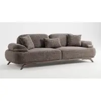 AEA 3-Sitzer-Sofa bequem weich geräumig moderner Stil grau